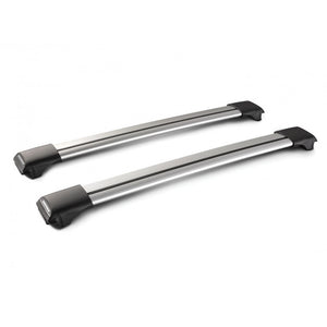 SsangYong Korando (2020-2023) 5 Door SUV 2020 - 2023 (Raised Rails) Aero RailBar Yakima Roof Rack